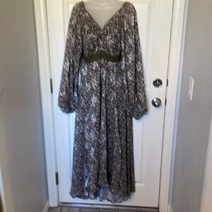 Off the shoulder floral dress